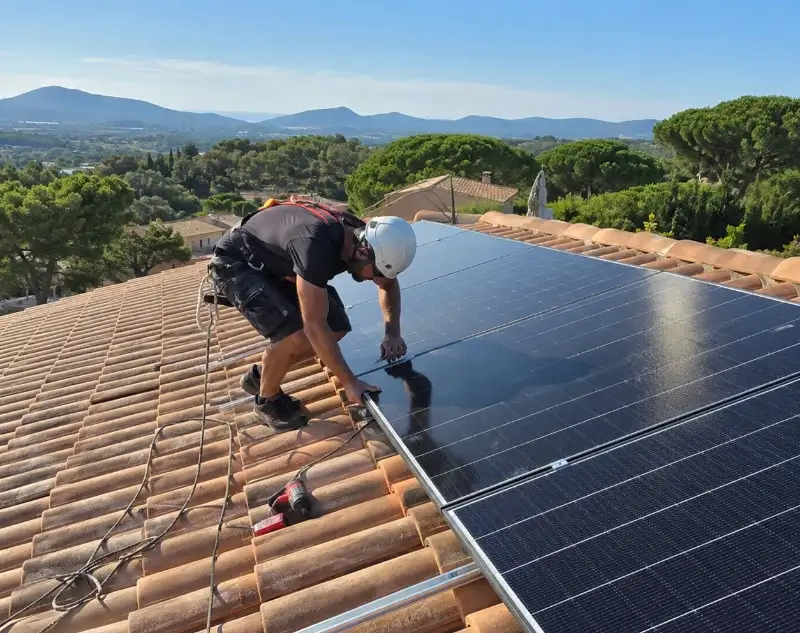 Installateur panneaux solaires Rochefort-en-Valdaine — pose photovoltaïque sur toiture