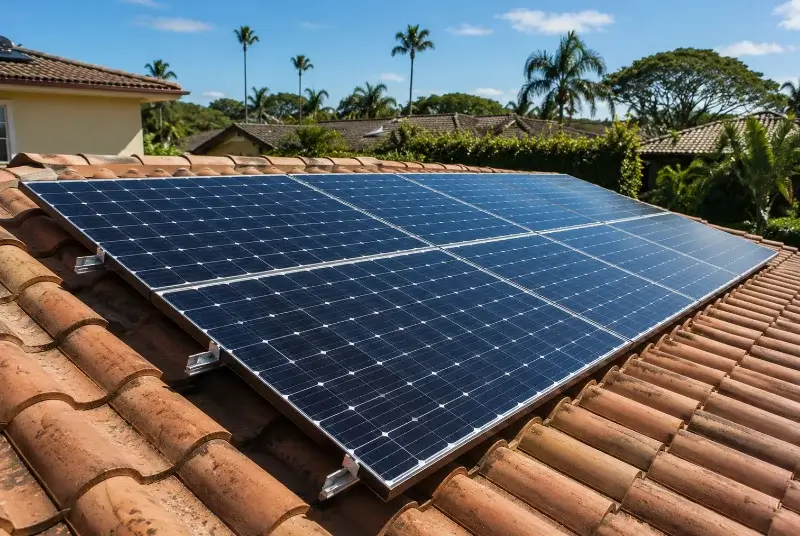 Installation de panneaux solaires à Rochefort-en-Valdaine